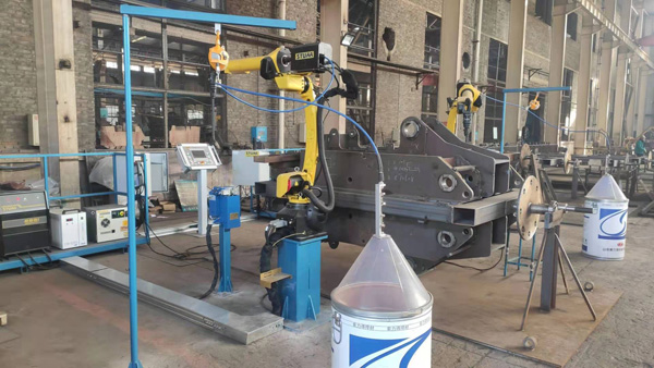 液壓支架機器人焊接系統